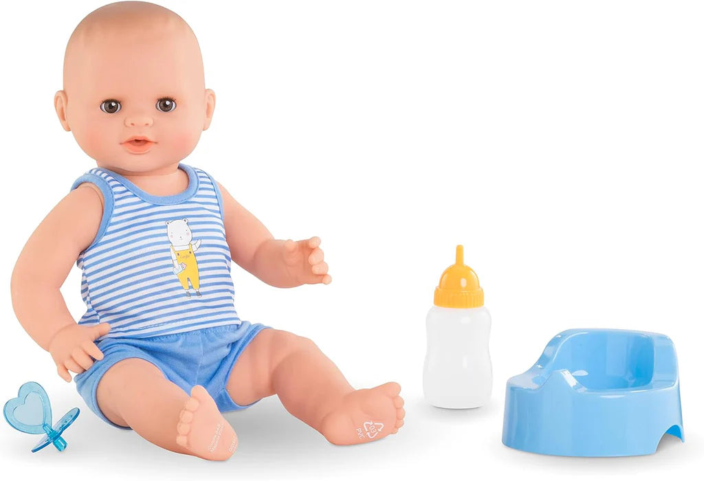 14" Doll - Drink-and-Wet Bath Baby 14" Doll - Paul