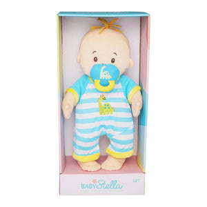 Manhattan Toy - Baby Stella Peach Fella Doll with Blonde Hair
