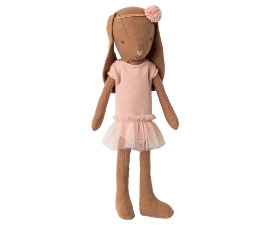 Bunny, Size 1 - Chocolate brown - Ballet  suit and skirt rose