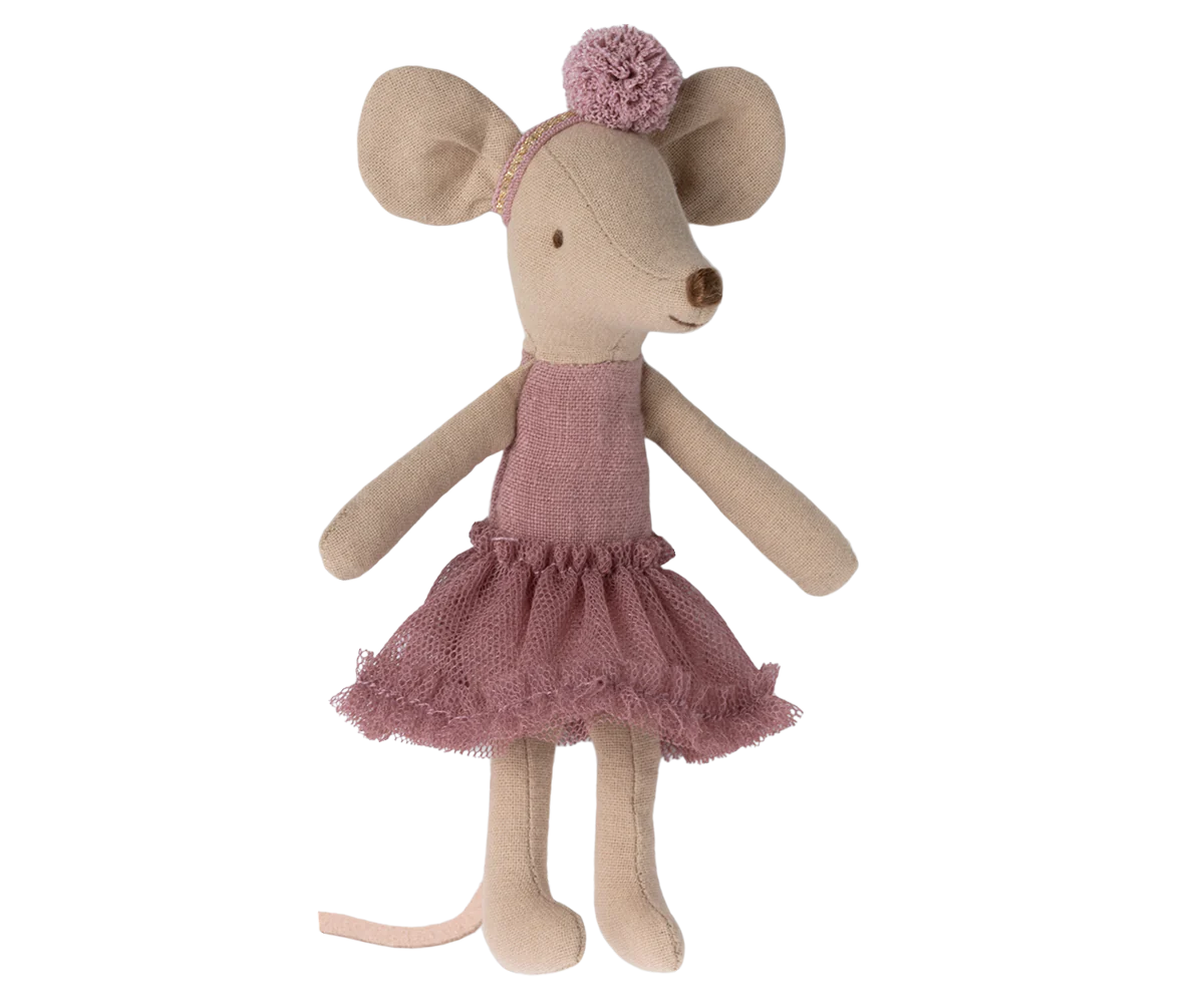 Maileg - Ballerina Mouse, Big Sister - Heather