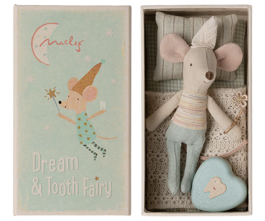 Tooth fairy mouse, Little brother in  matchbox