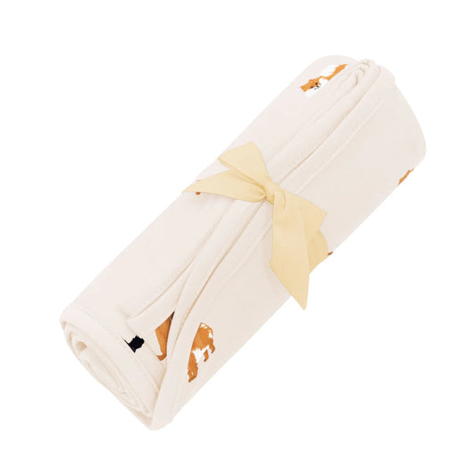 Fluffy Dog Swaddle Blanket