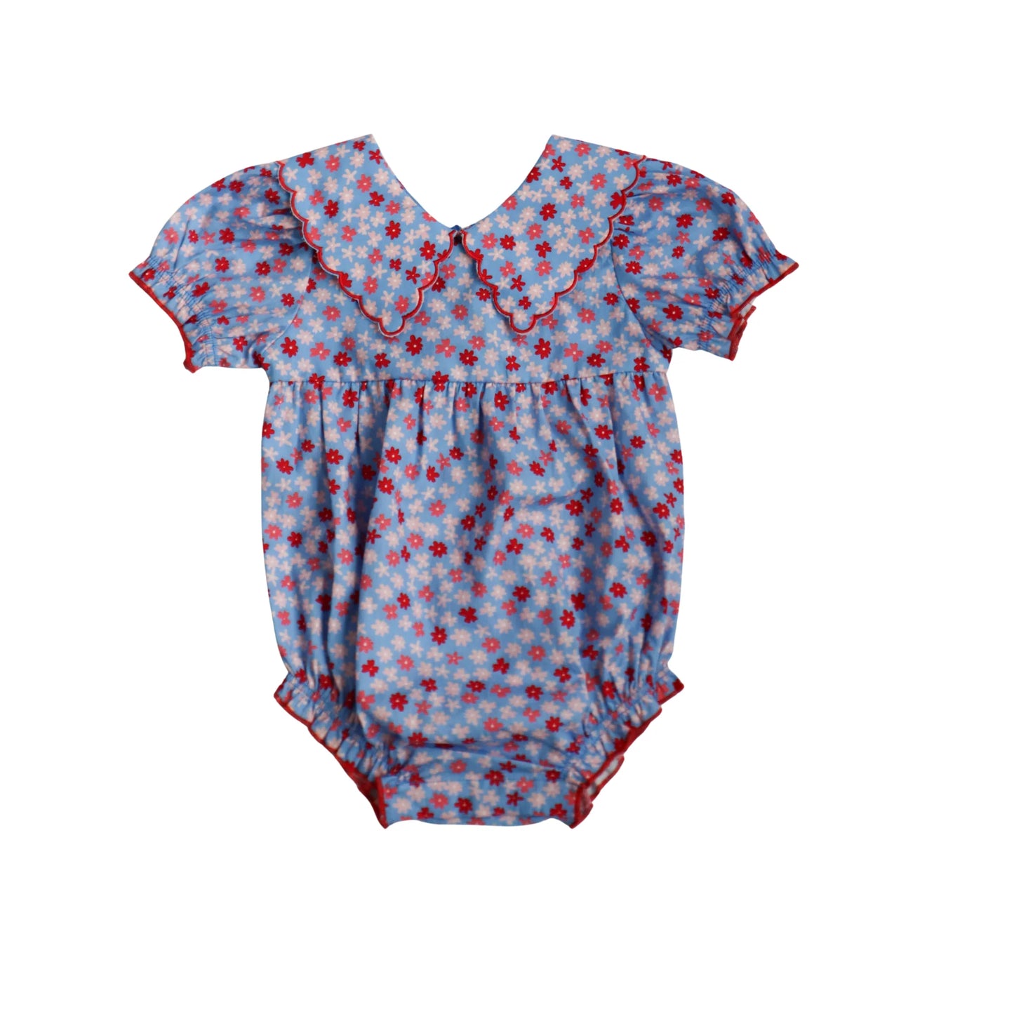 Blue Ditsy Floral Conley Bubble