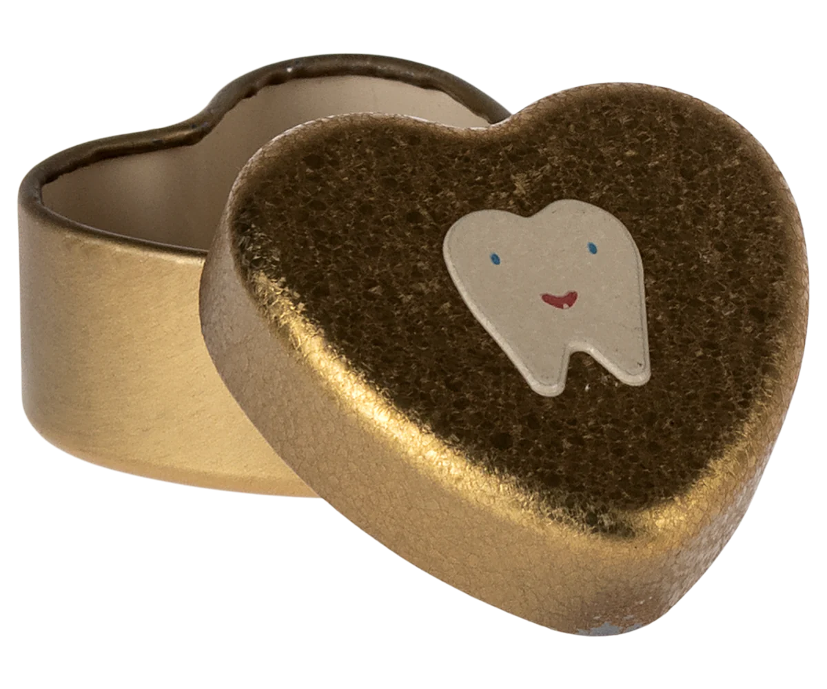 Maileg - Gold Small Tooth Box