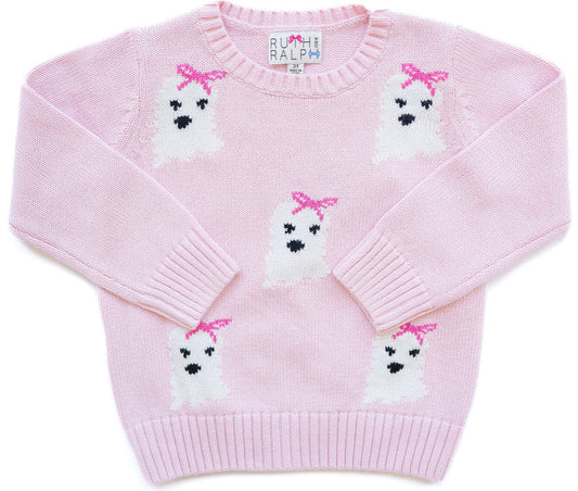 Ruth and Ralph - Pink Ghost Sweater