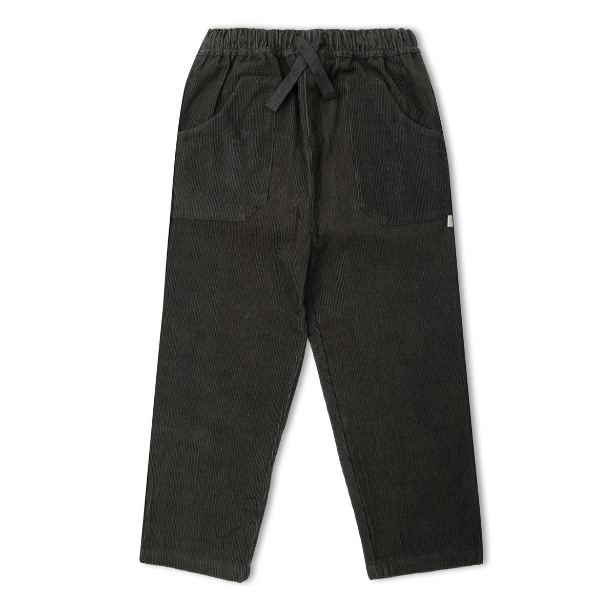 Charcoal Organic Corduroy Pants