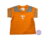 Game Day - Tennessee Heather Gray with Orange Logo Tee