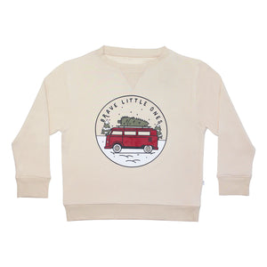 Brave Little Ones - VW Red French Terry Pullover