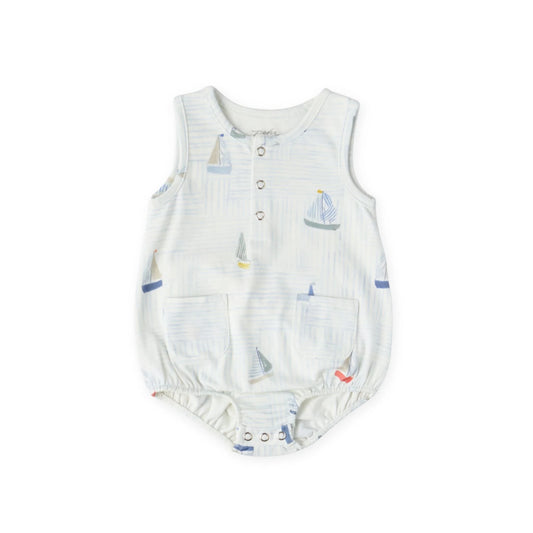 Set Sail Sleeveless One-Piece