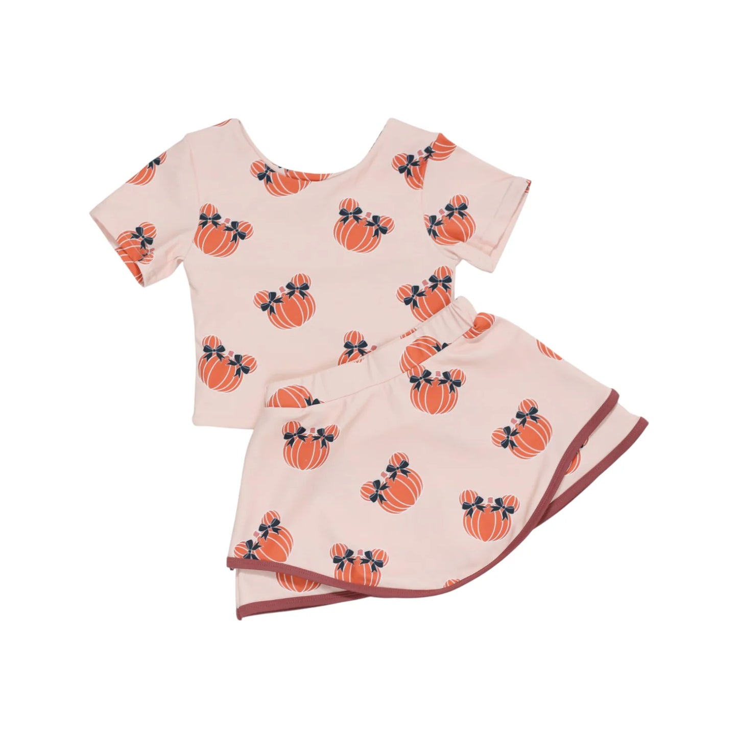 Pumpkin Skort Set