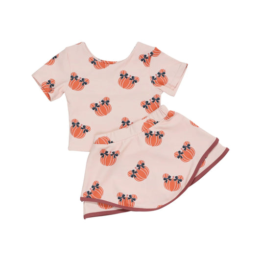 Pumpkin Skort Set