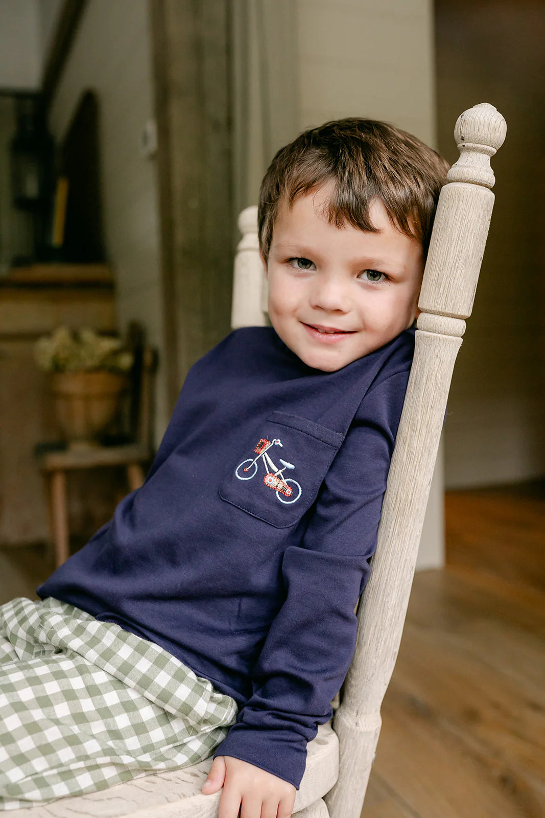 Bicycle Brooks Long Sleeve Pocket Tee