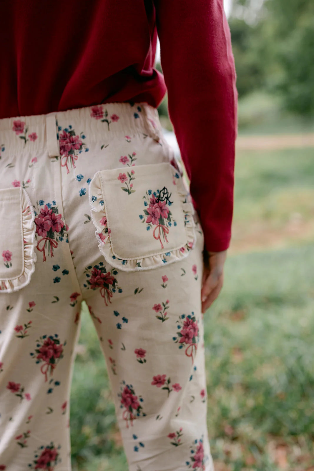 Floral Bouquet Audrey Pants