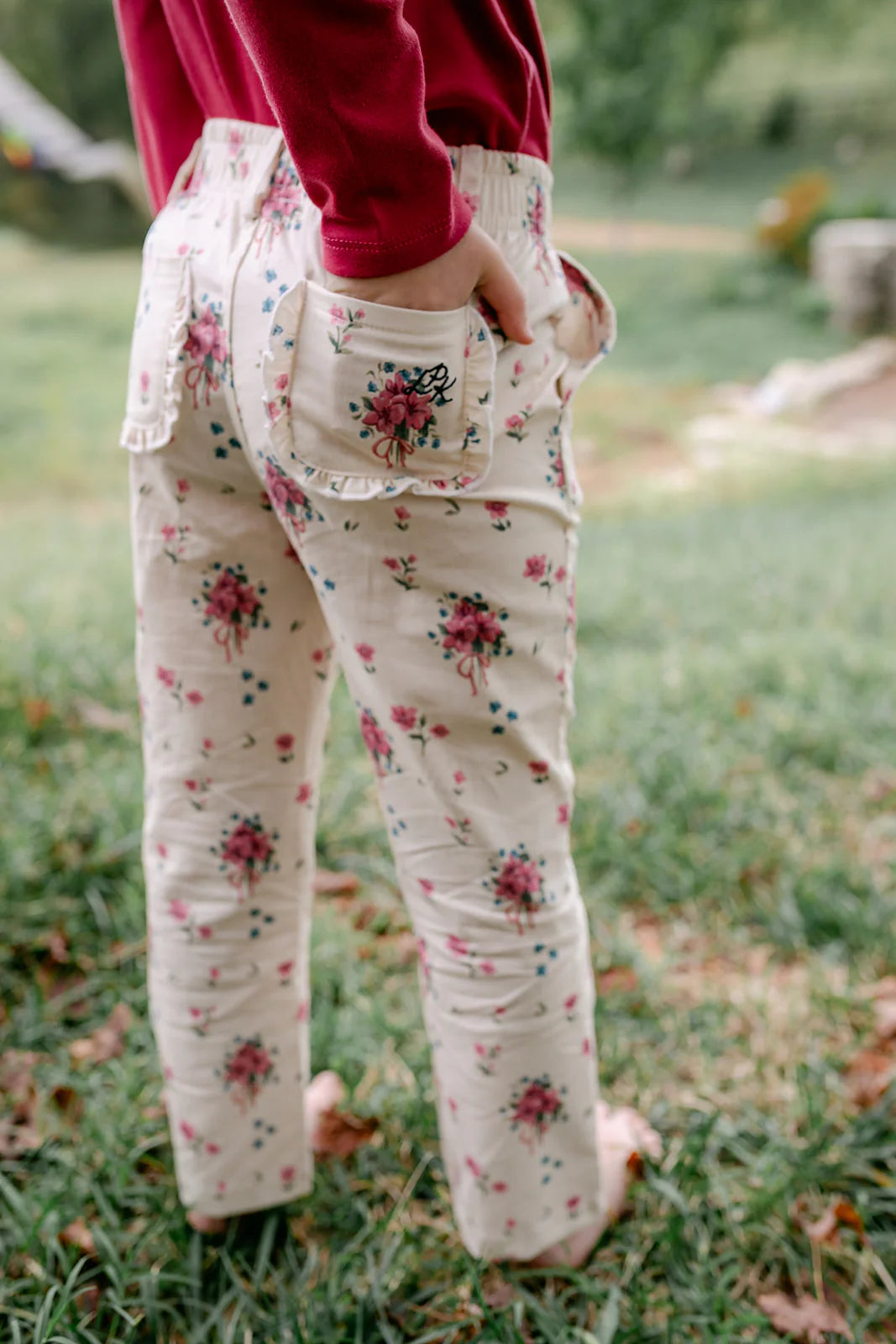 Floral Bouquet Audrey Pants