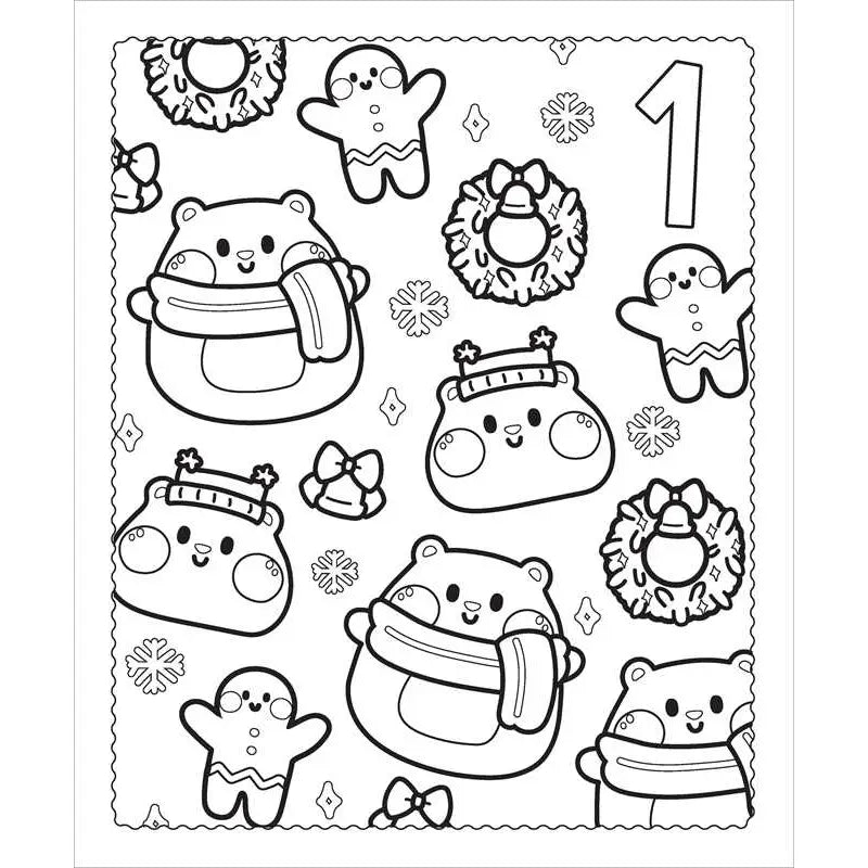 Markerific: Christmas Advent Coloring