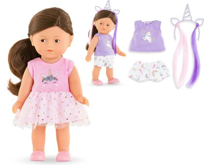 Corolle Dolls - Mini Corolline Romy Unicorn Set