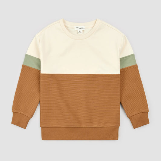Sienna Ottoman Color Block Sweatshirt