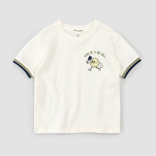 Miles the Label -  Pickleball Ringer T-Shirt