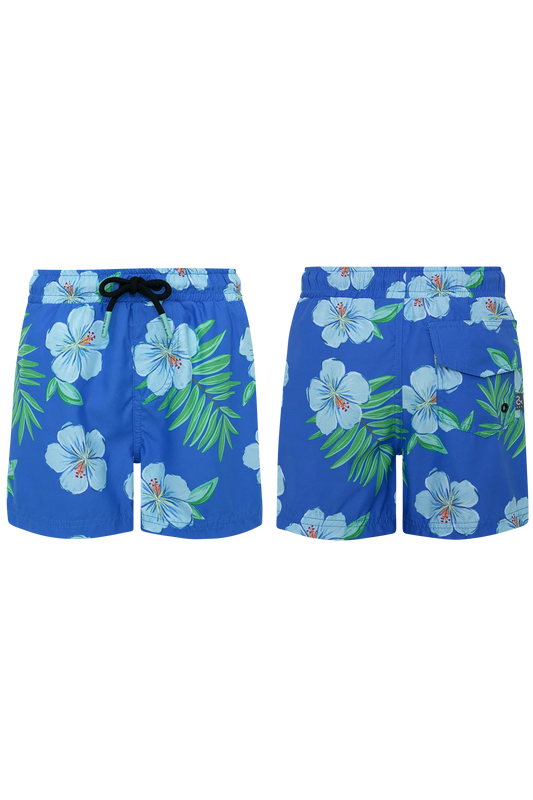 Hibiscus Azul Swimshorts
