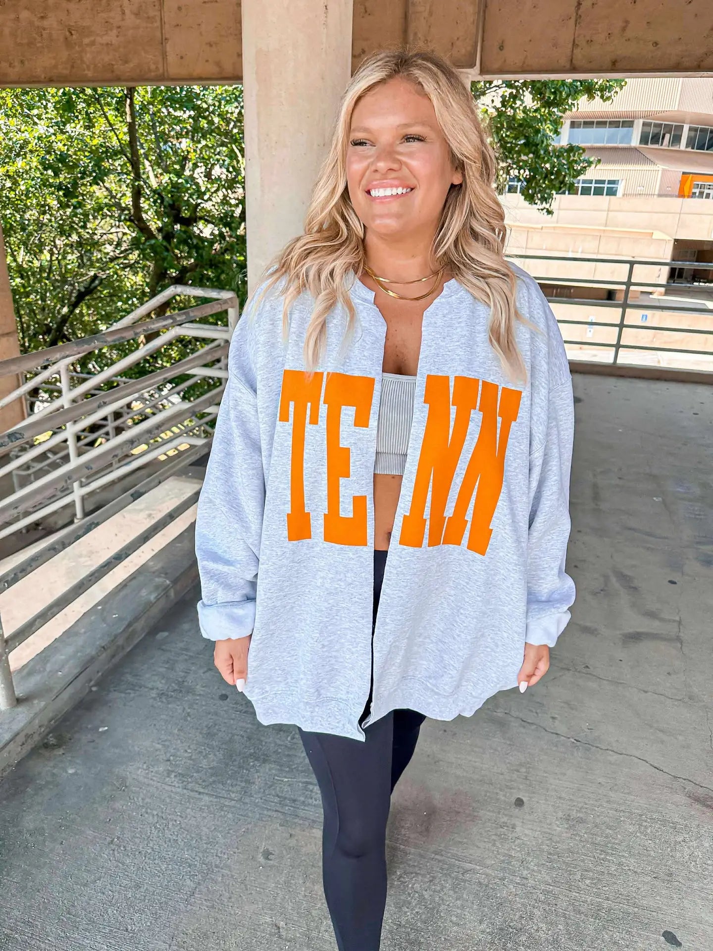 Tennessee Sweatshirt Cardigan