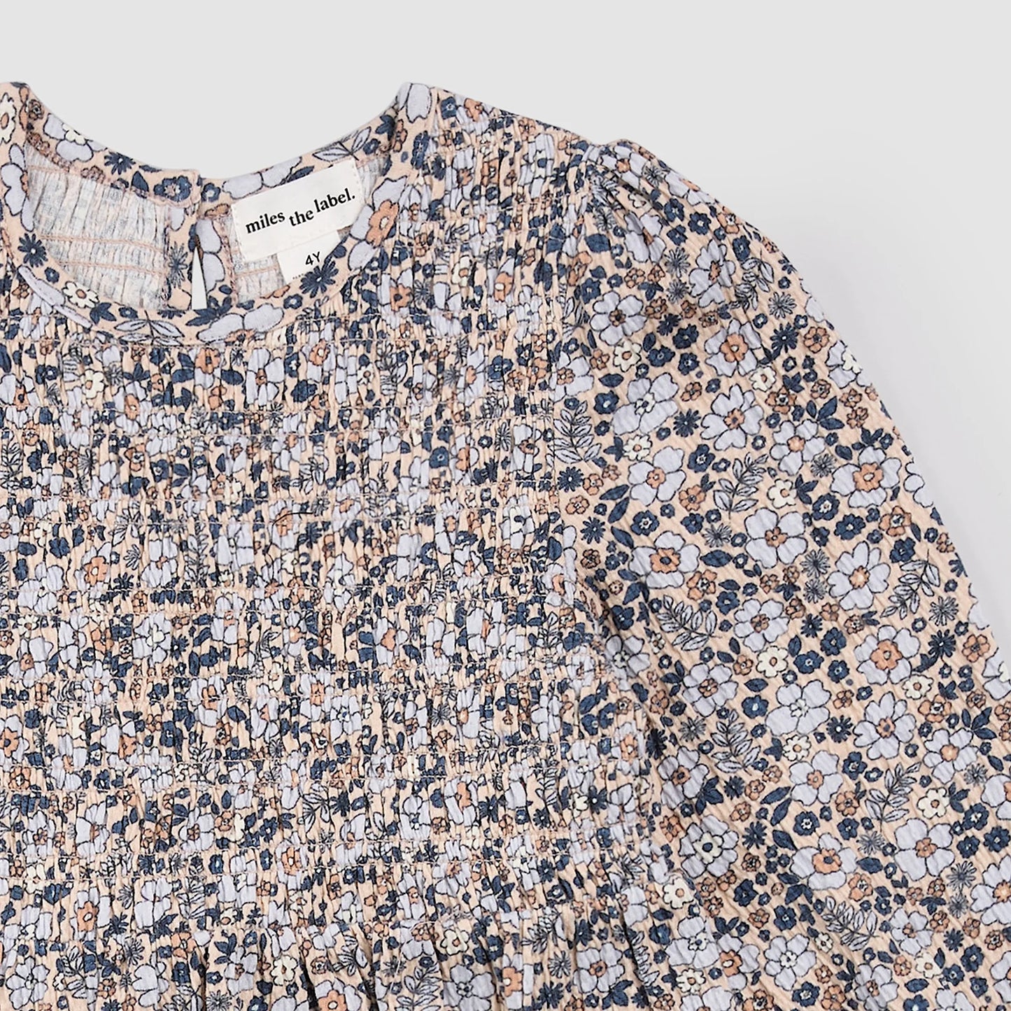 Miles the Label vintage flowers jersey dress featuring a floral pattern and a comfortable, casual fit.