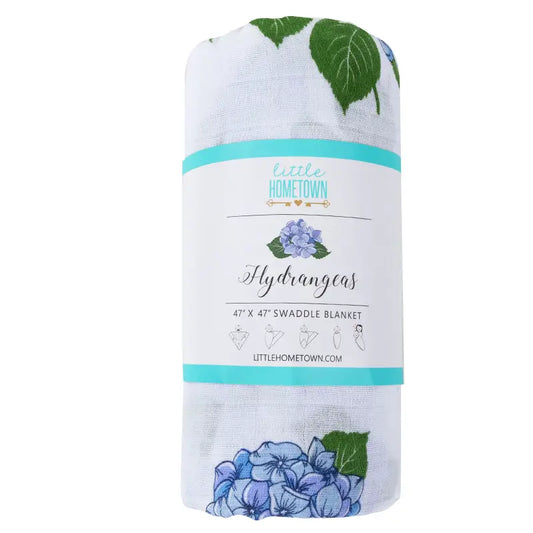Little Hometown - Hydrangeas Swaddle