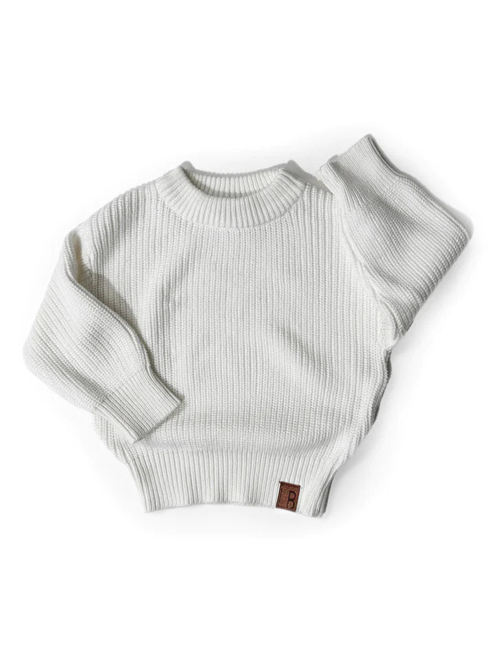 Little Bipsy - Chunky Knit Sweater - Off White