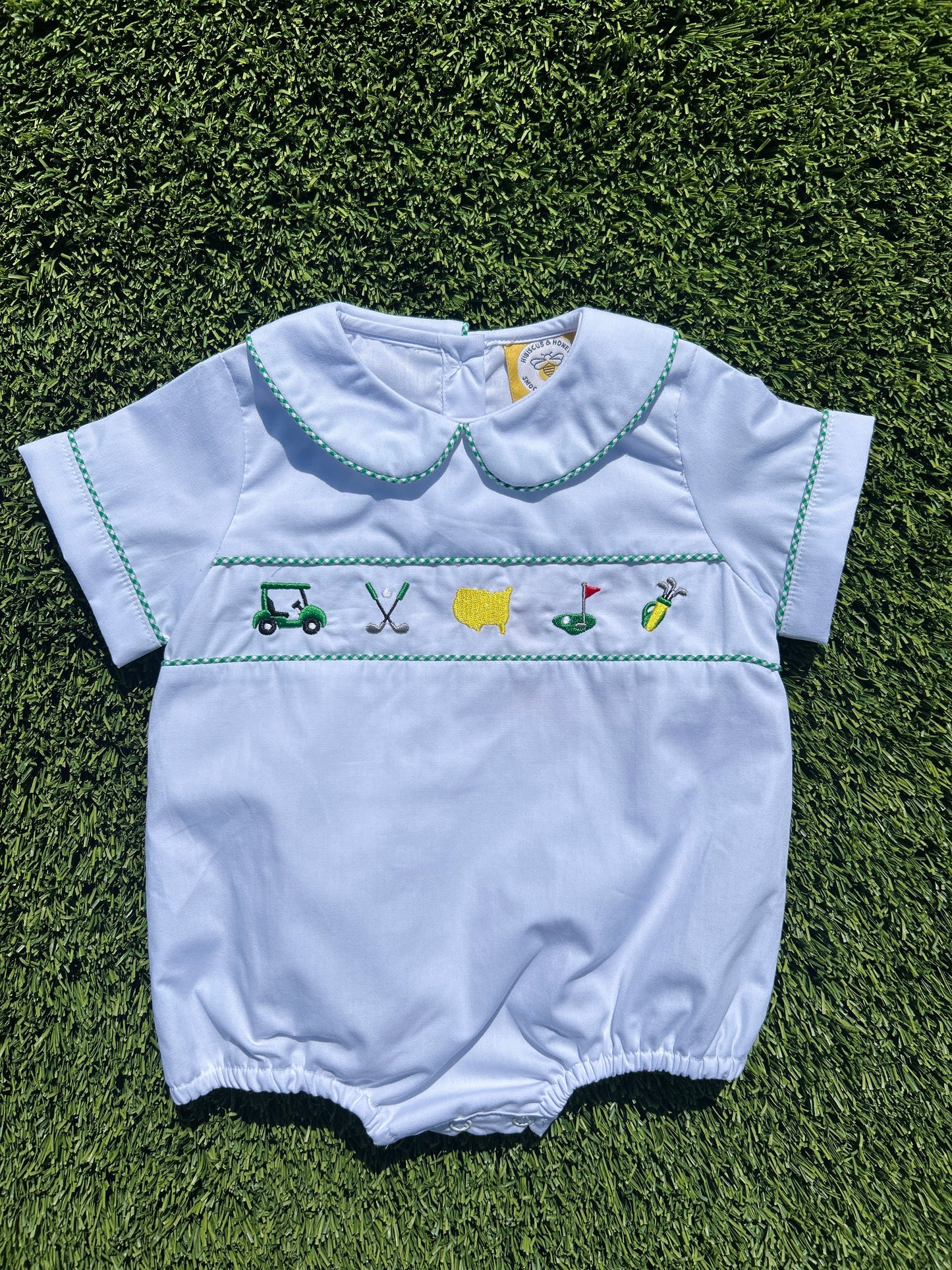 Hibiscus & Honey - Par-Tee Woven Boys Bubble