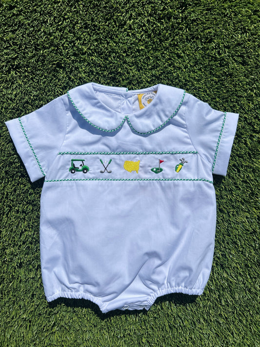 Hibiscus & Honey - Par-Tee Woven Boys Bubble