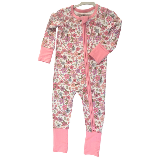Weisinger Designs - Pink Paisley Converter Romper
