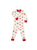 Baby Noomie - Christmas Ornaments Two Piece Pajamas LAST ONE 18-24m