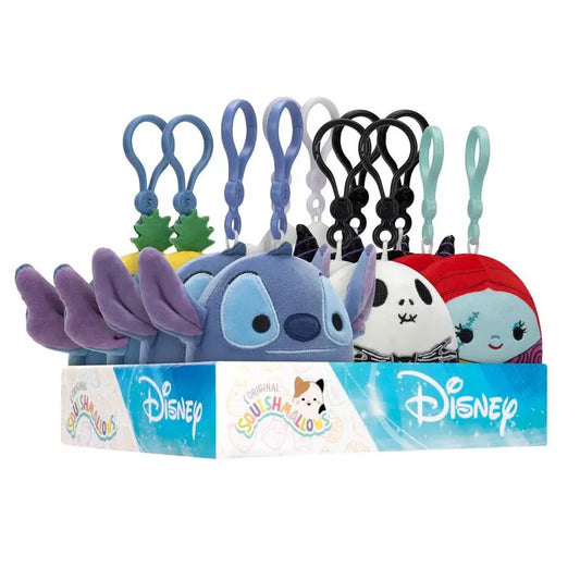 Squishmallows 3.5" Disney Clip On Plush