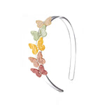 Lilies & Roses - Butterflies Peralized Headband
