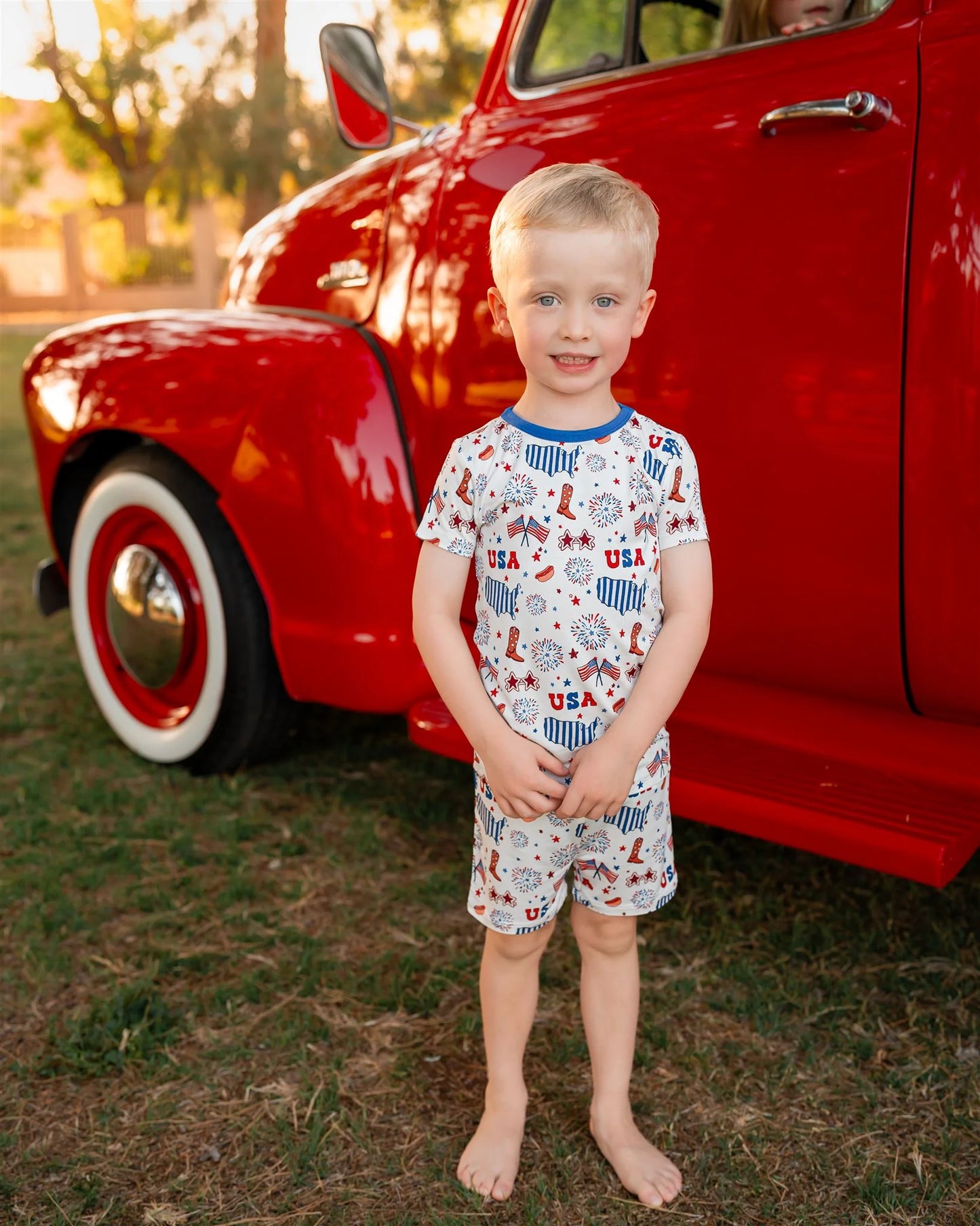 In My Jammers - USA Short Set