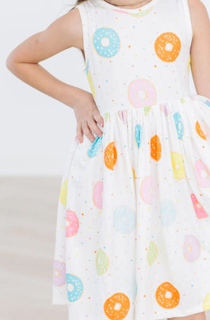 Mila & Rose - Sprinkle Donut Tank Twirl Dress