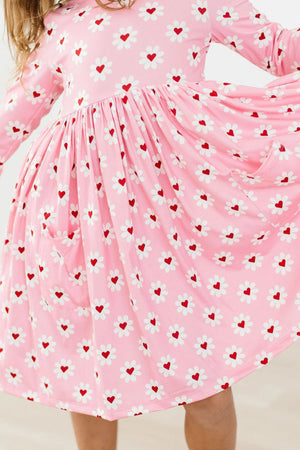 Mila & Rose - Daisy Delight Pocket Twirl Dress