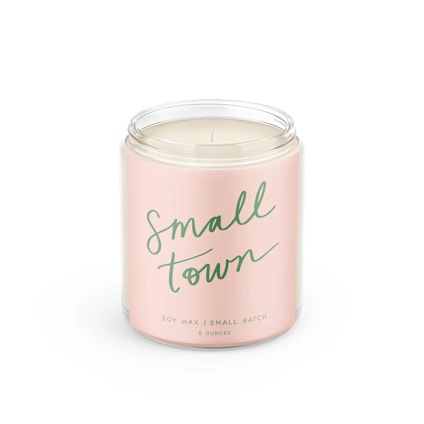 Poured Goods -Small Town: 8 oz Soy Wax