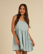 Rylee & Cru - Women's Blue Check Summer Dress