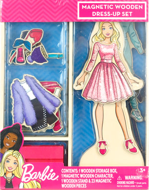 TaraToy - Barbie Magnetic Wooden Dress Up