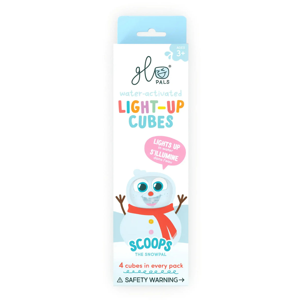Scoops the Snow Pal Light-Up Cubes 4-Pack