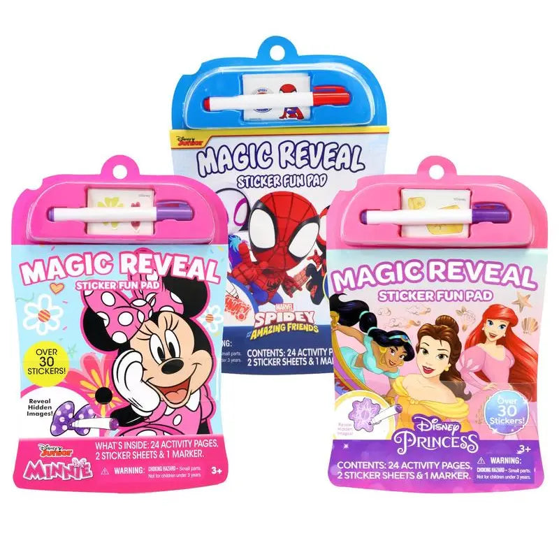 Disney Magic Reveal Sticker Fun Pad