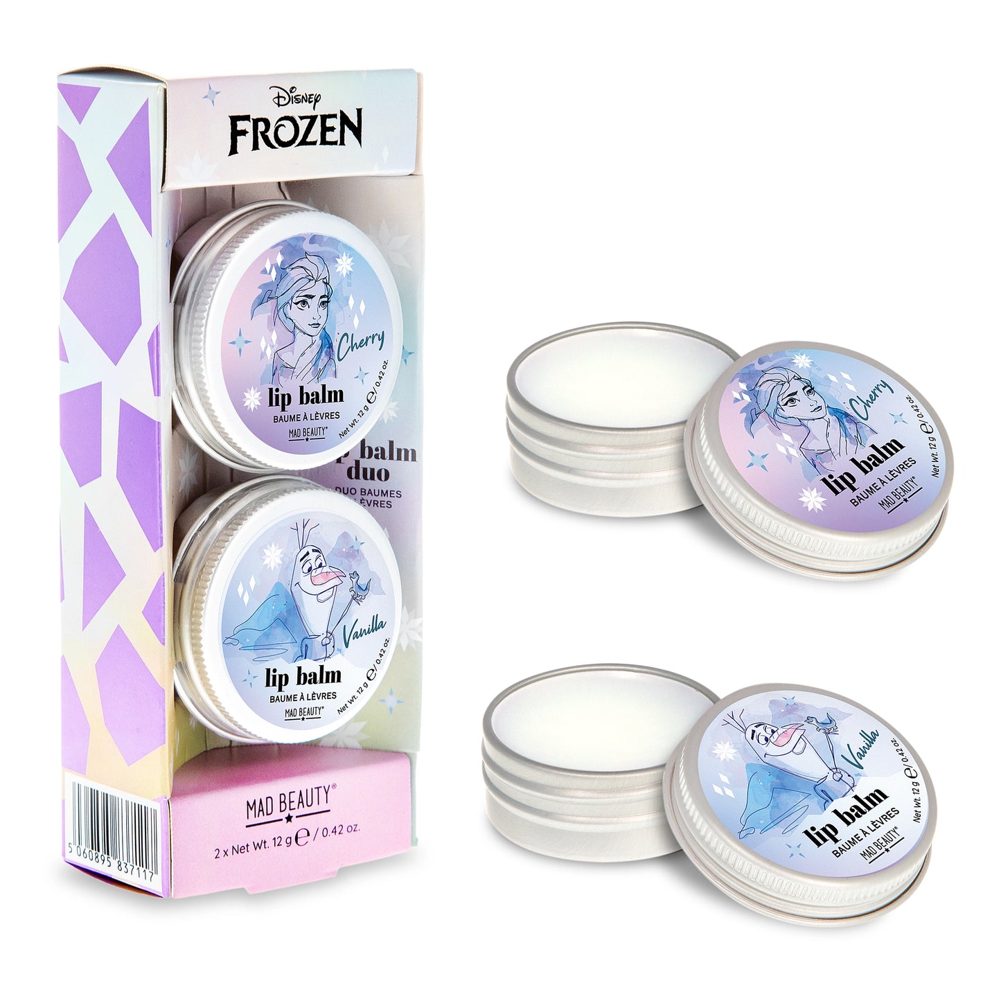 Mad Beauty - Disney Frozen Lip Balm Duo