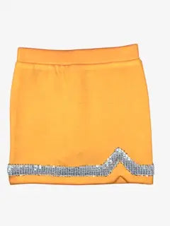 ML Kids - Orange and Silver Cheer Uniform