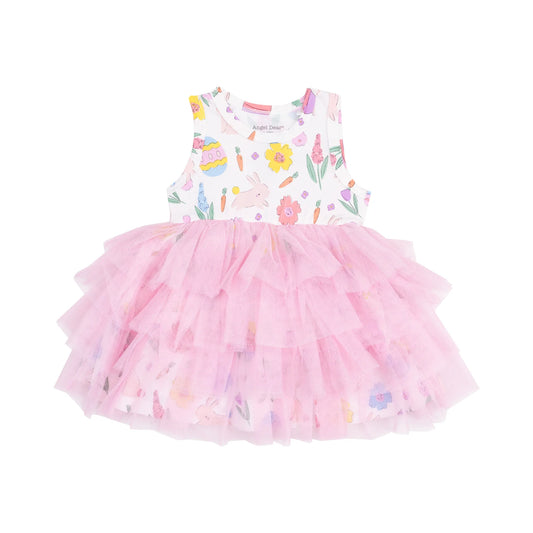Angel Dear - Easter Bunnies Pink Tutu Tank Dress