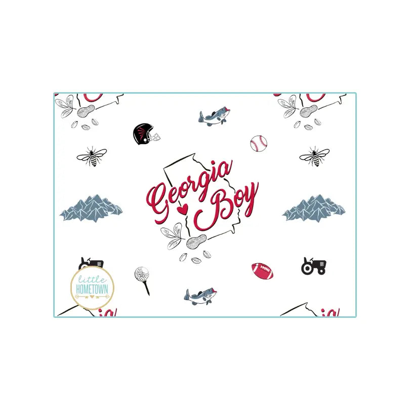 Little Hometown - Georgia Boy Swaddle