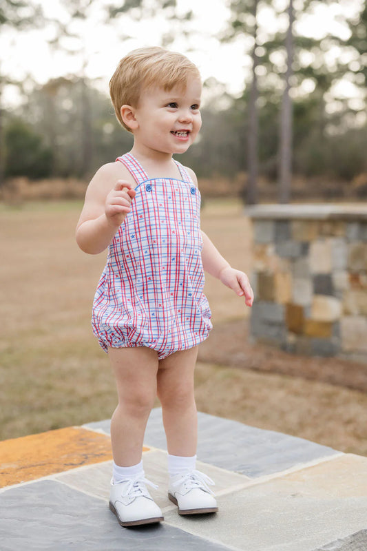 James & Lottie - Patriotic Knit Louie Bubble