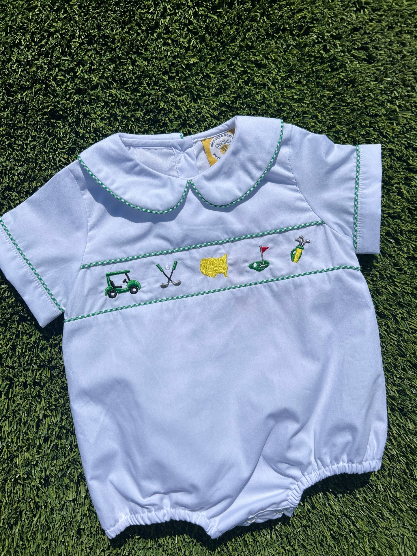 Hibiscus & Honey - Par-Tee Woven Boys Bubble