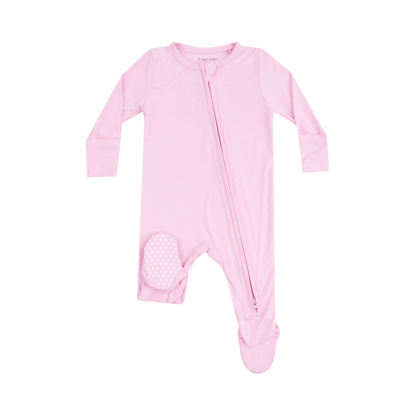 Angel Dear - Solid Lilac Sachet 2 Way Zipper Footie