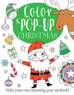 Christmas Color & Pop-Up Book