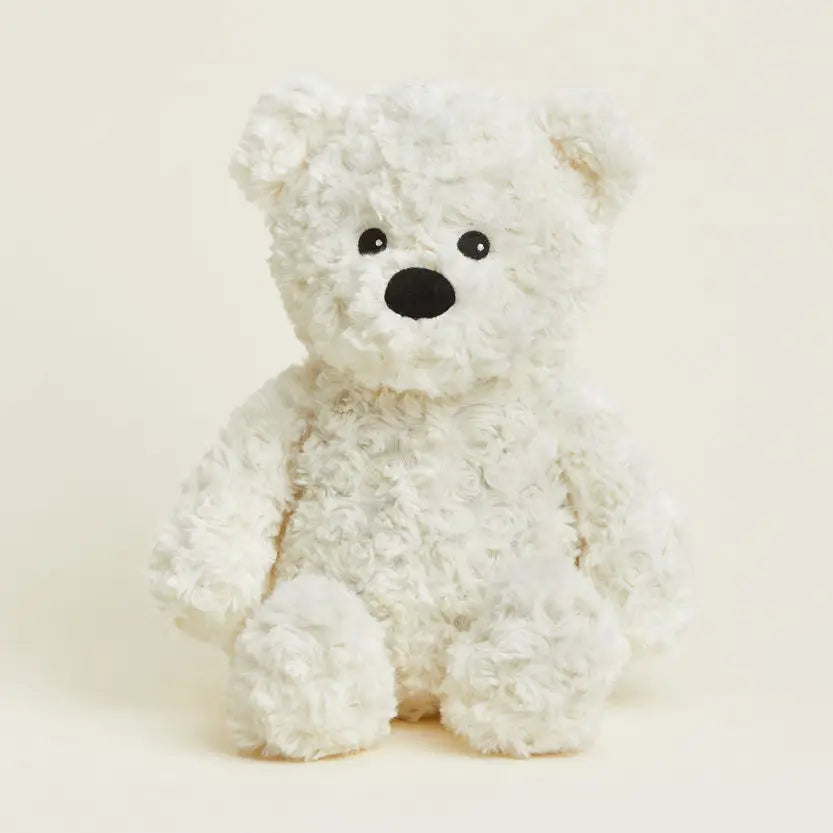 Cream Curly Bear Warmie